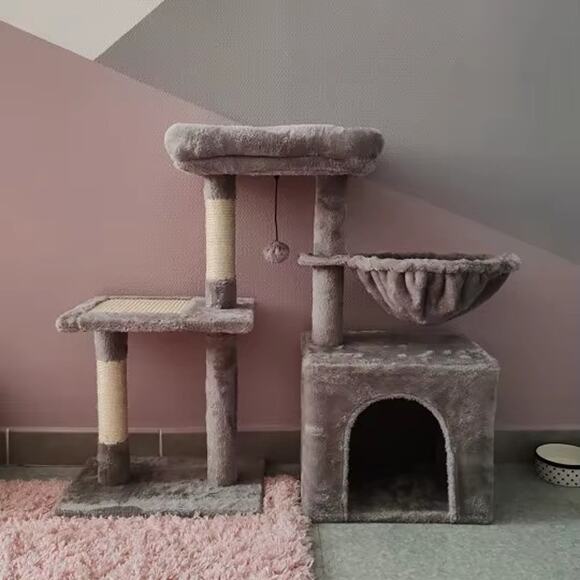 Brand New Cat tree Scratching Tower for Indoor 2 Styles Activity Tree - Picture 3 of 5
